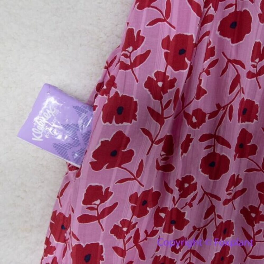 New!  Vineyard Vines Rock Rose Floral Smocked Midi‎ Dress, size M - Picture 12 of 15